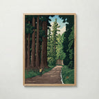 The Road to Nikko Kawase Hasui Poster poster – väggdekoration för hemmet – köp hos Bozetto