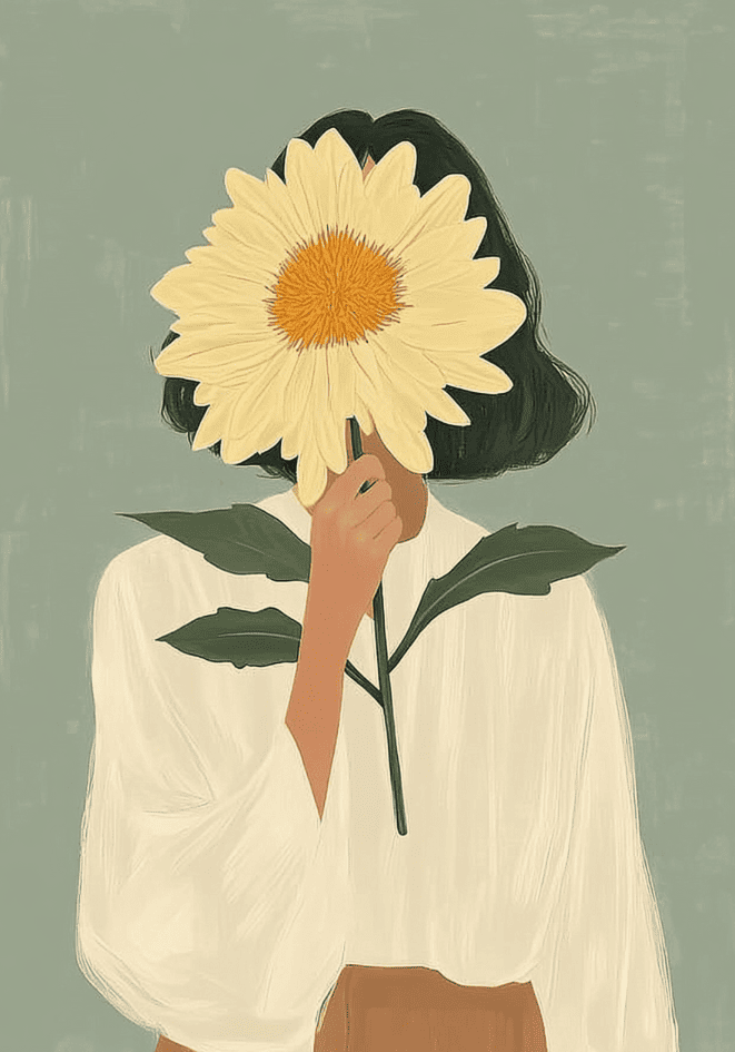 Hidden sunflower No.2 Poster
