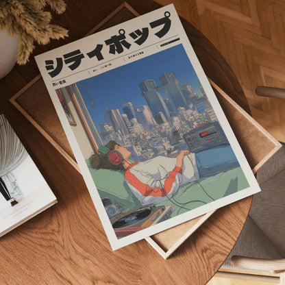 Neon Afternoon Poster