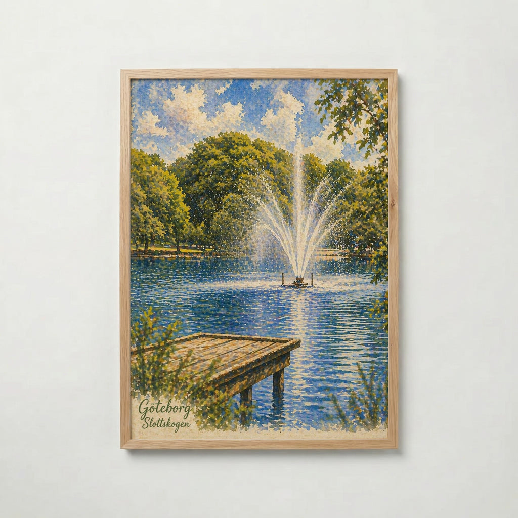 Slottsskogen Göteborg Poster