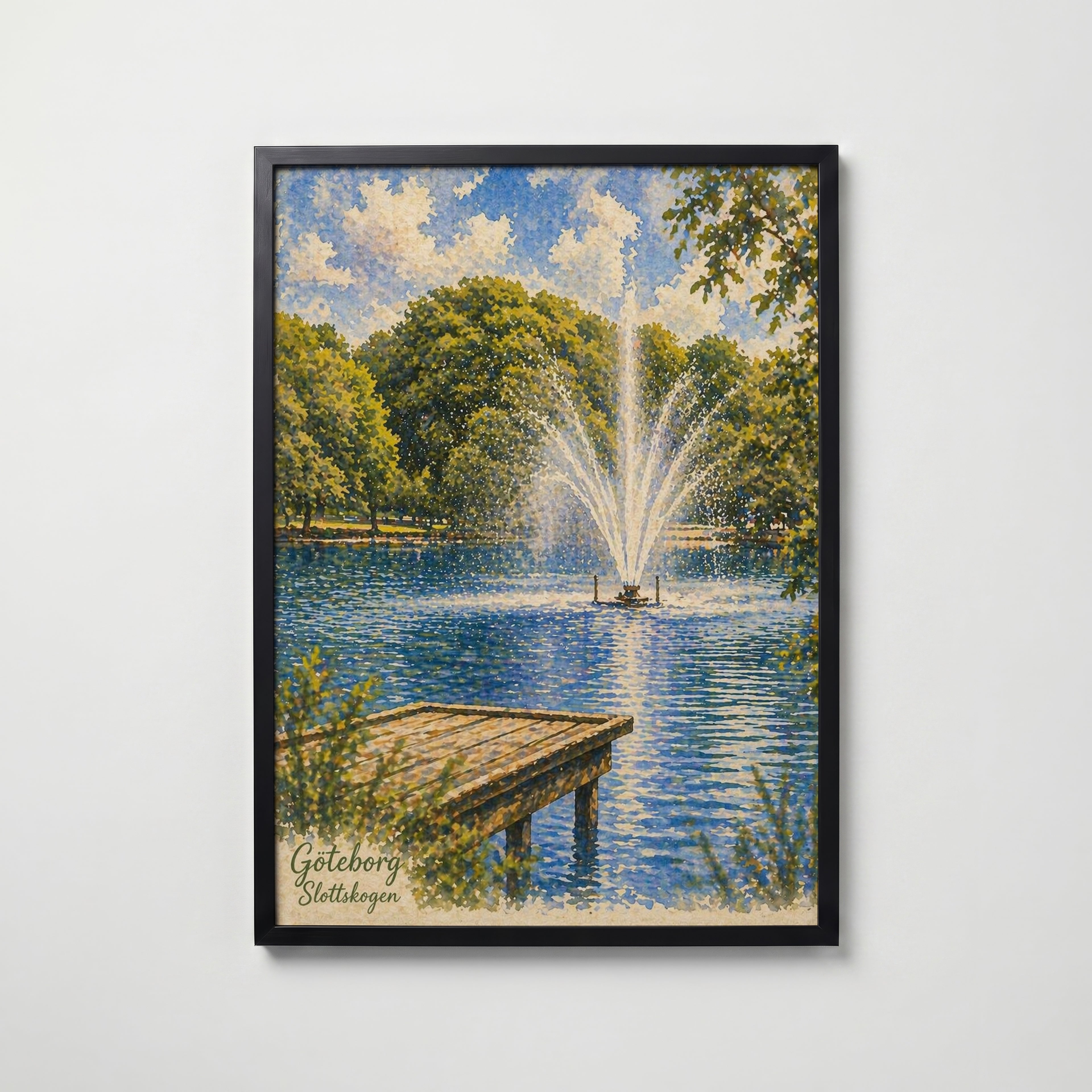 Slottsskogen Göteborg Poster
