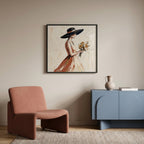 Woman With Flowers Poster – i rum 2