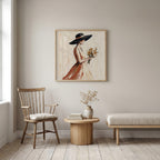 Woman With Flowers Poster – i rum 4