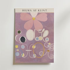 Hilma af Klint The Pink Flower Poster