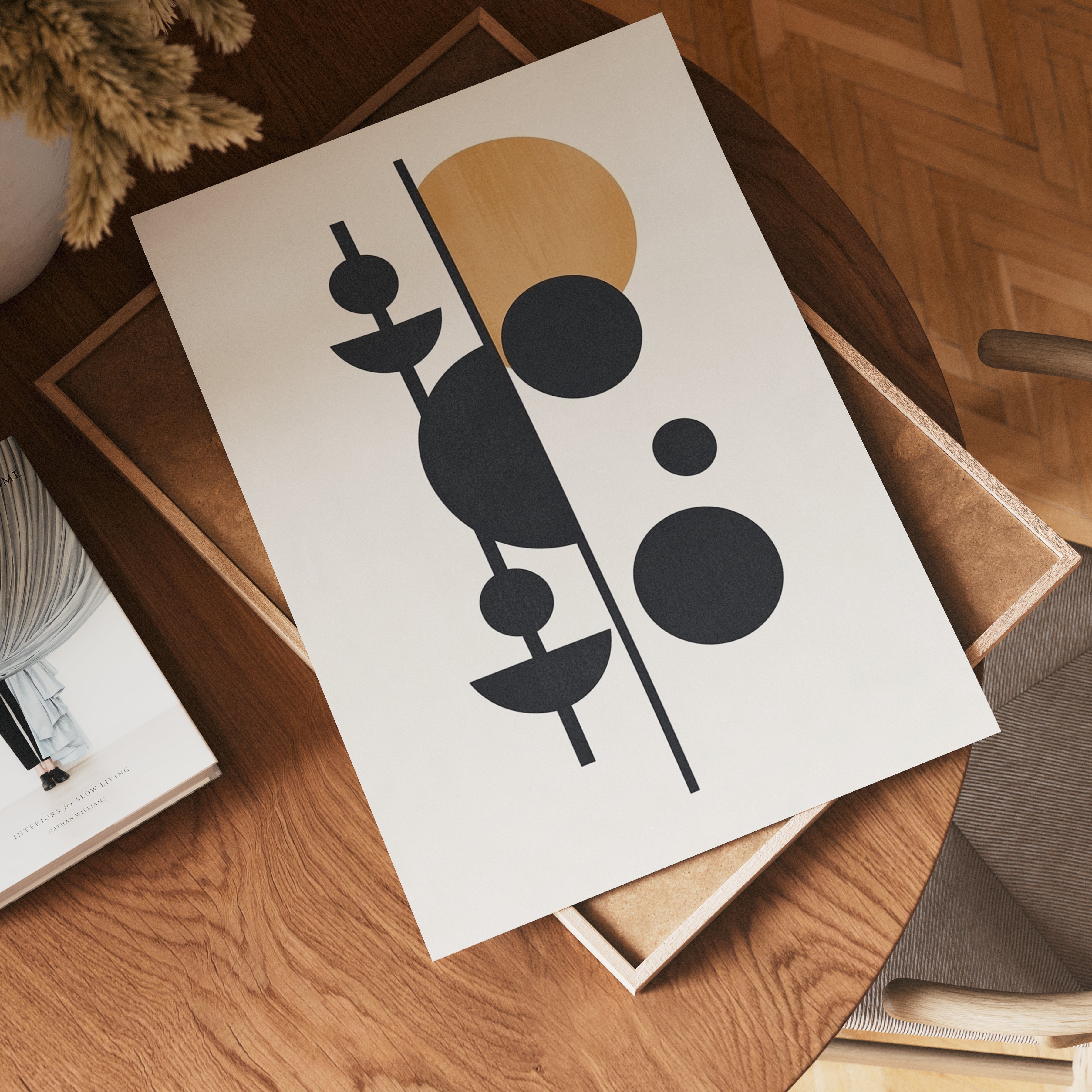 Abstract Planet Forms Poster