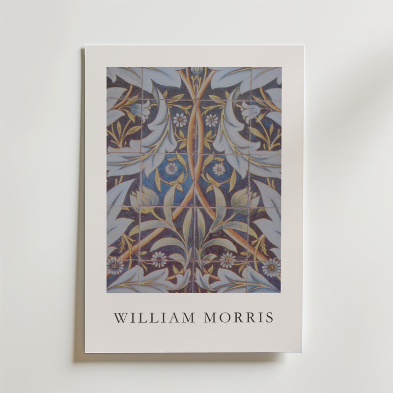 William Morris Ceramic Tiles Poster