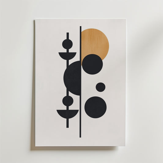 Abstract Planet Forms Poster