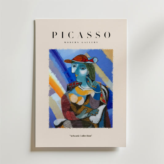 Picasso Femme Abstraite Poster