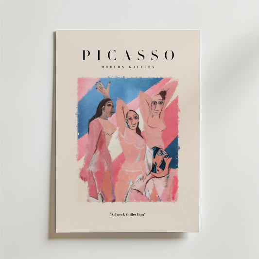 Picasso’s Five Women Poster