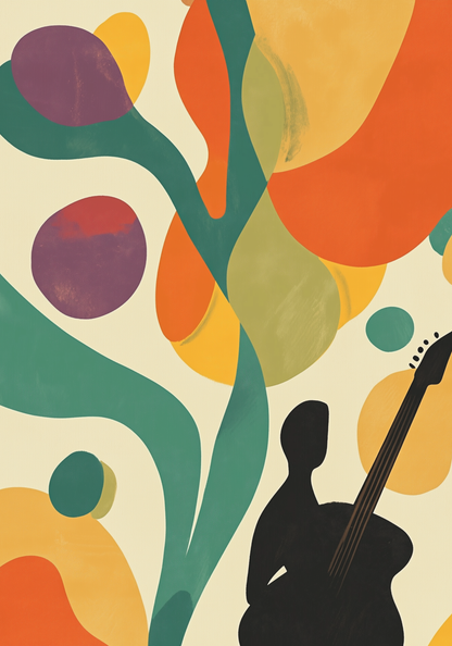 Guitar Tree Dreams Poster