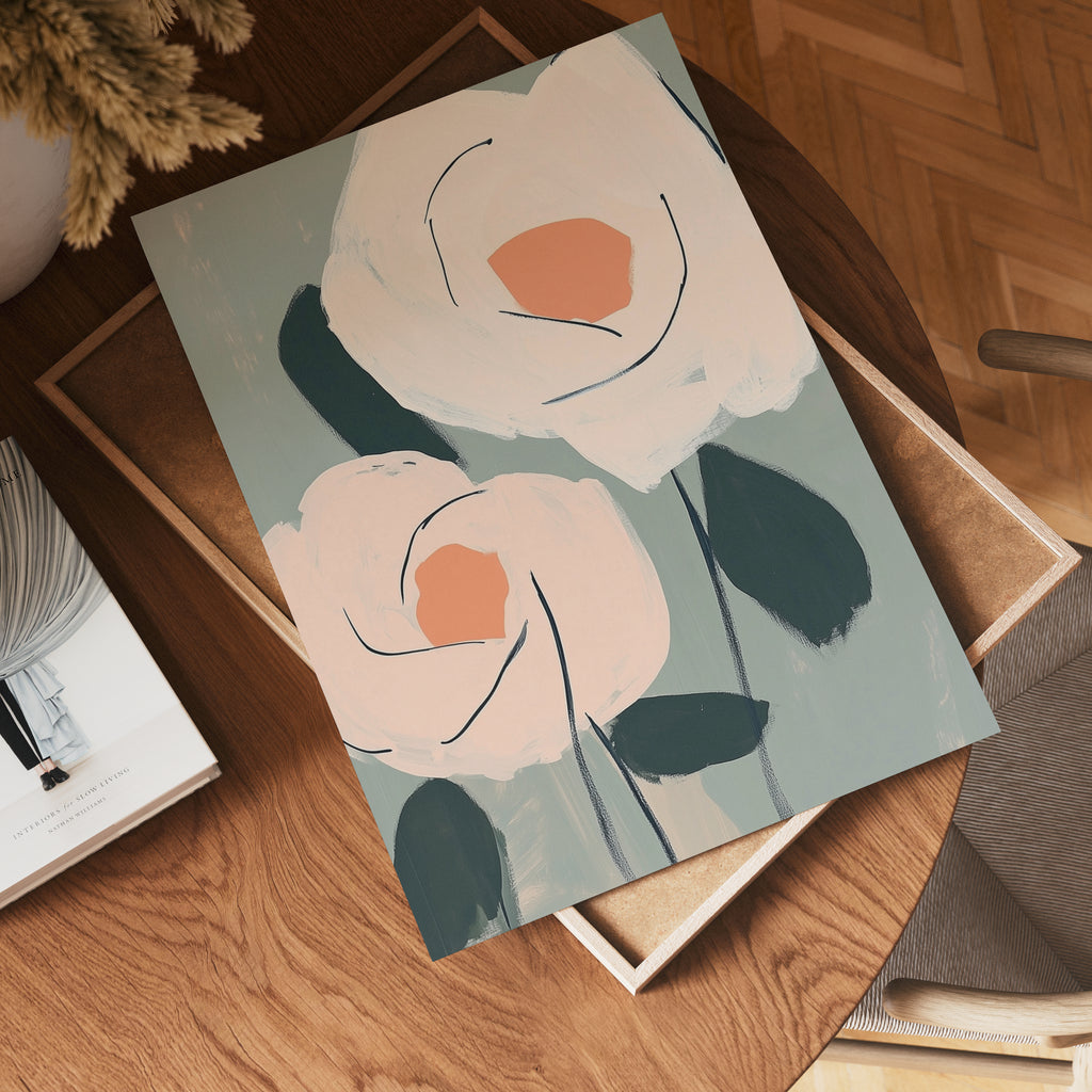 Red Tulip Delight Poster