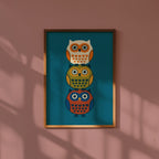 Owl Totem Poster – i rum 5