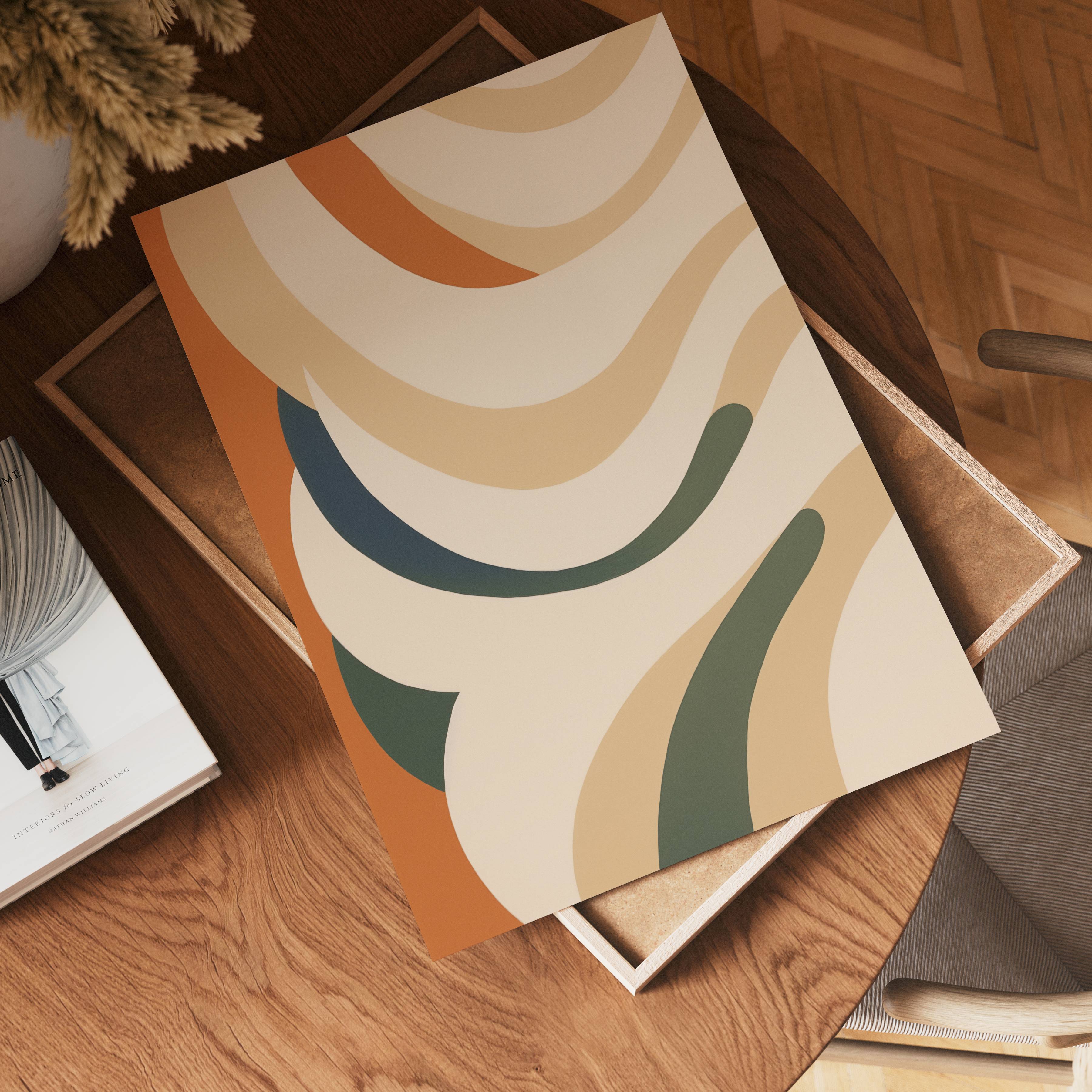 Flowing Earth Poster