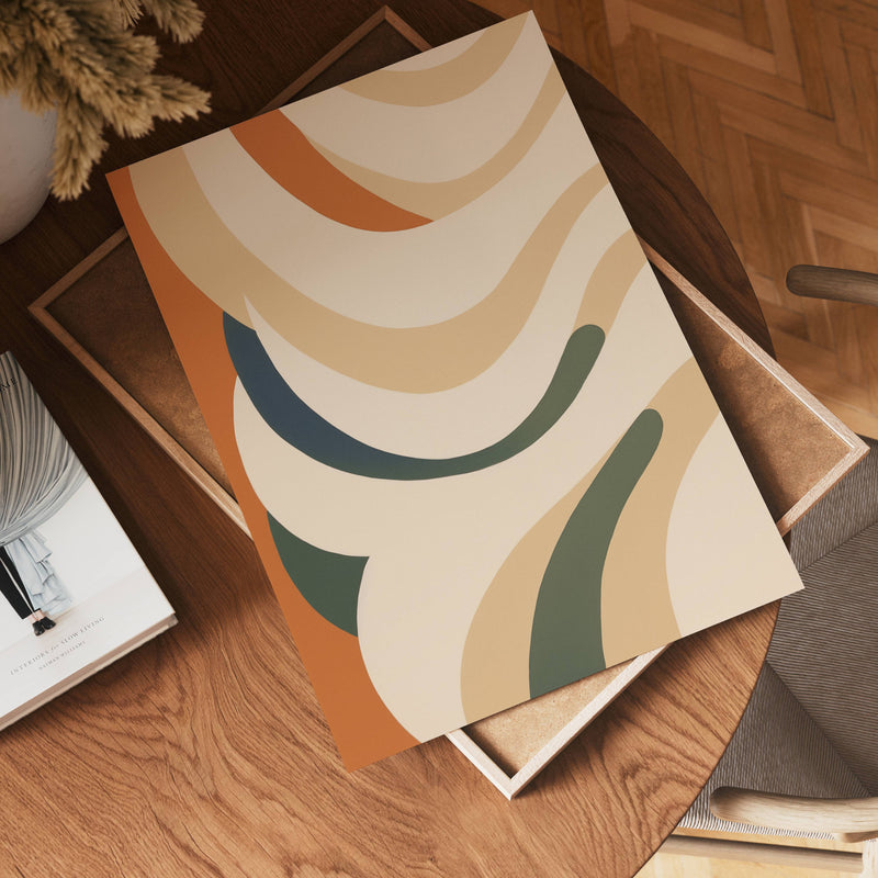 Flowing Earth Poster