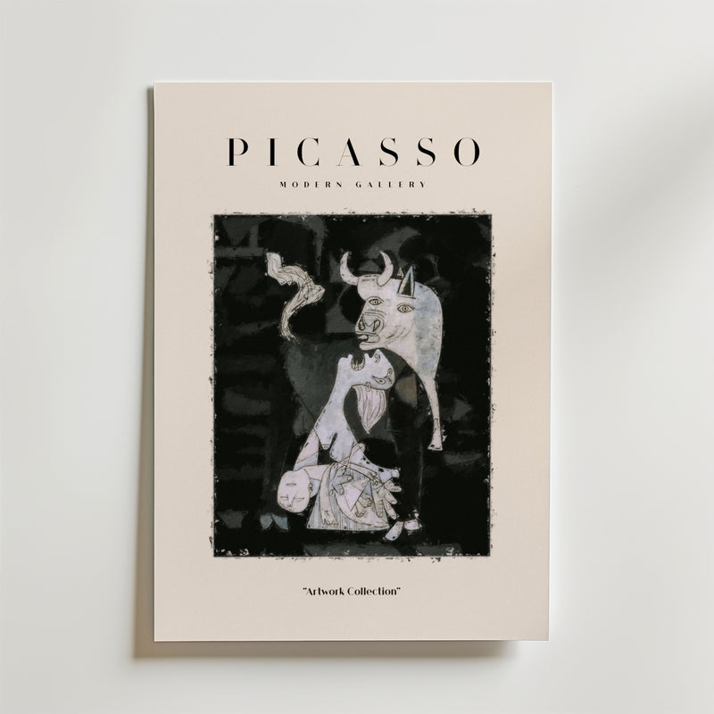 Picasso Beast Of Sorrows Poster