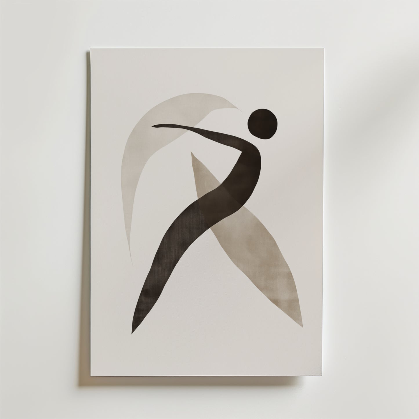 Abstract Movement Poster