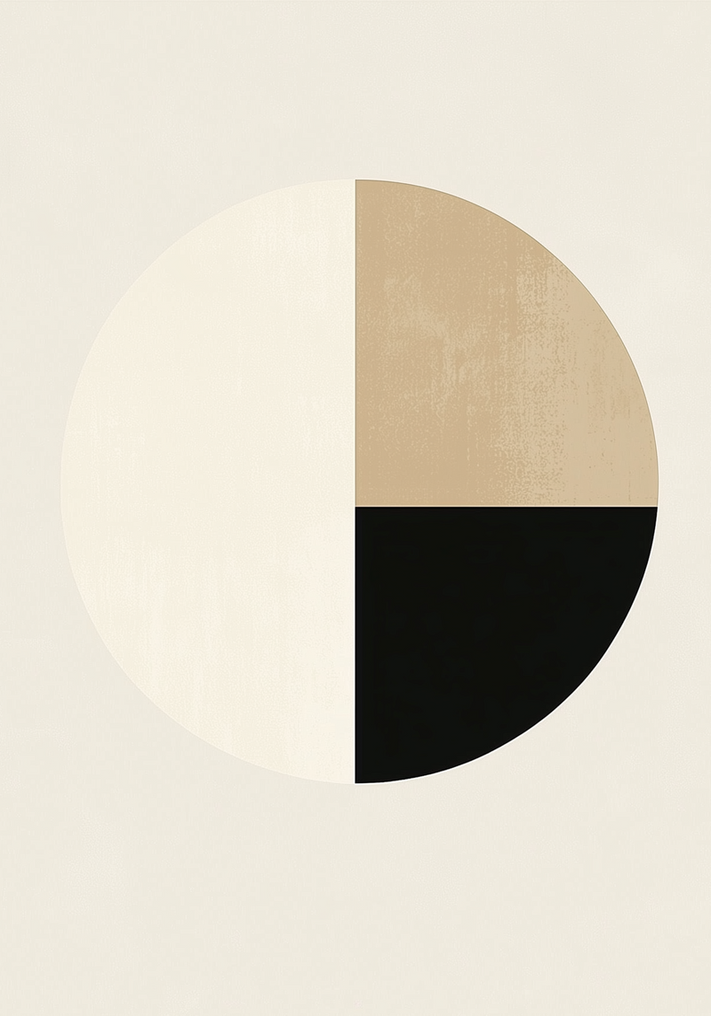 Geometric Zen Poster