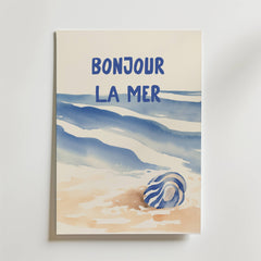 Bonjour La Mer Poster