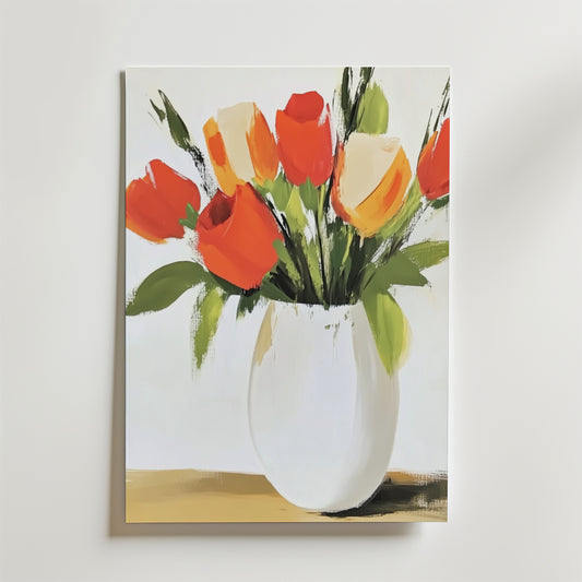 Yellow Daffodil Dance Poster
