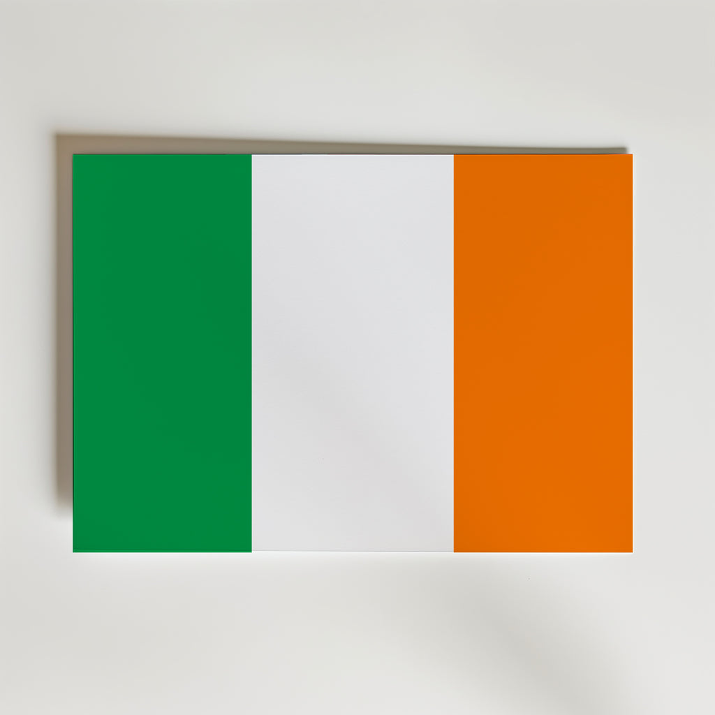 Ireland National Flag Poster affisch – poster till väggdekoration – köp online hos Bozetto