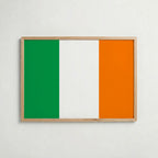 Ireland National Flag Poster – poster väggdekoration inredning – Affischer hos Bozetto