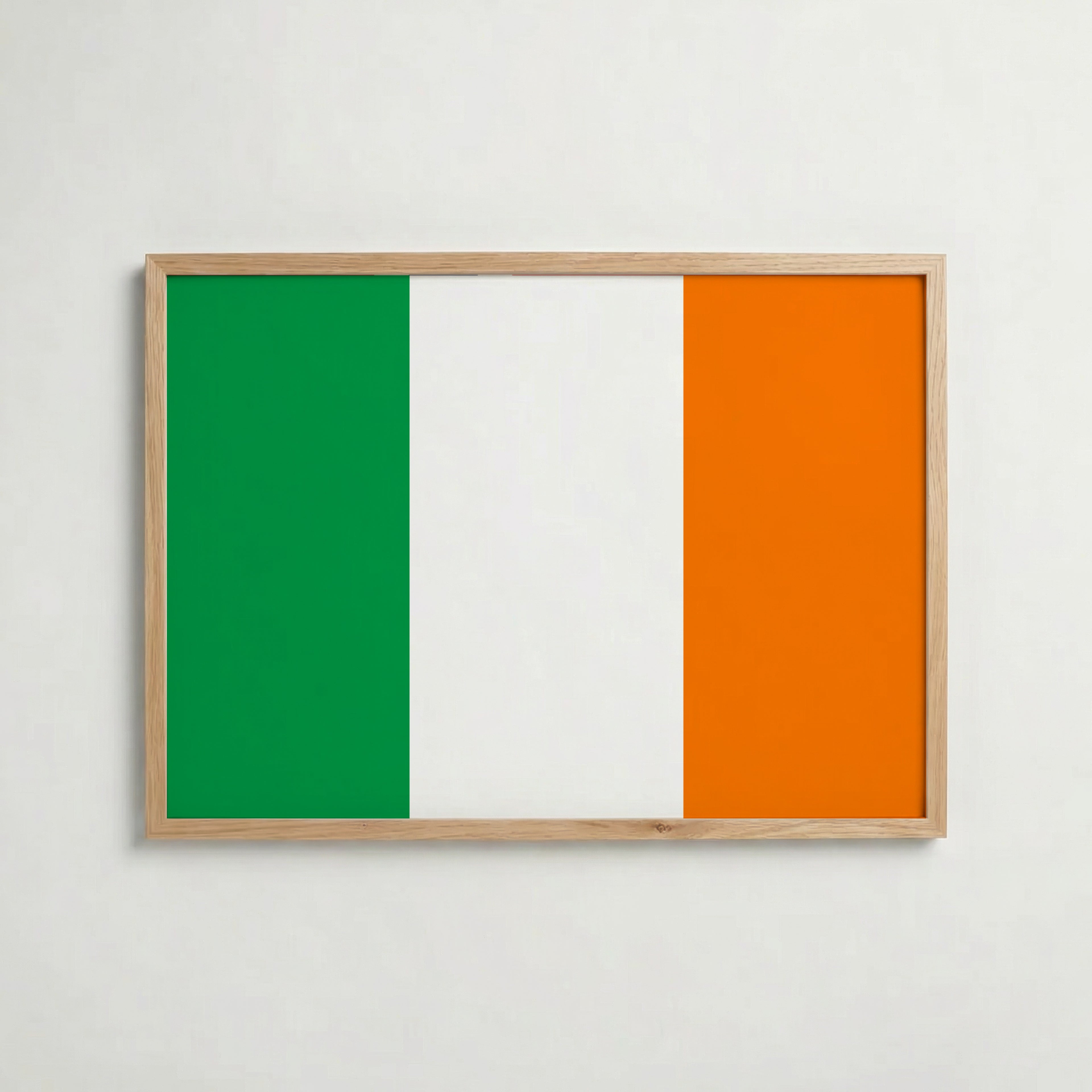 Ireland National Flag Poster – poster väggdekoration inredning – Affischer hos Bozetto