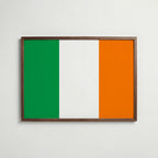 Ireland National Flag Poster poster – väggdekoration för hemmet – köp hos Bozetto