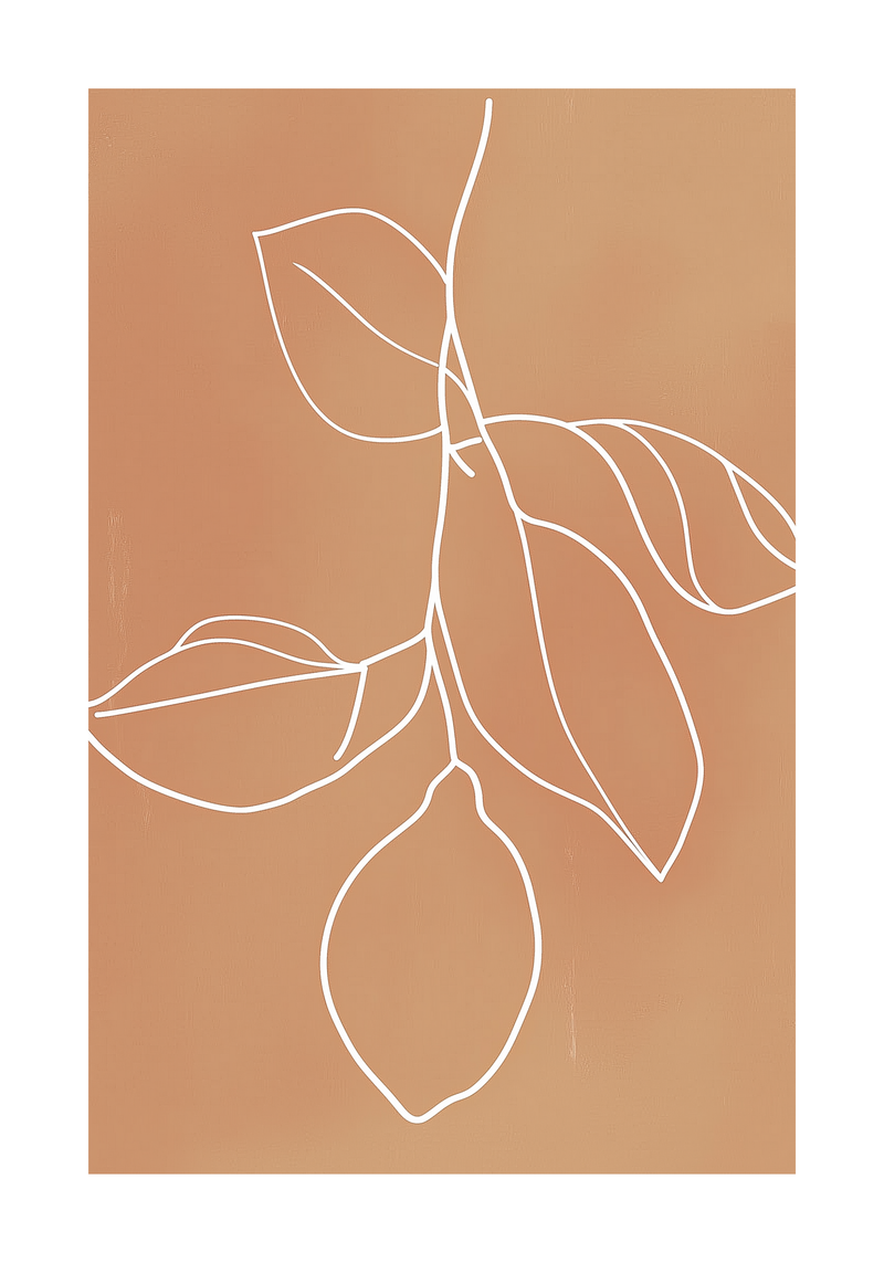 Simple Pear Poster