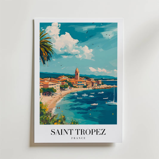 The Saint Tropez Poster