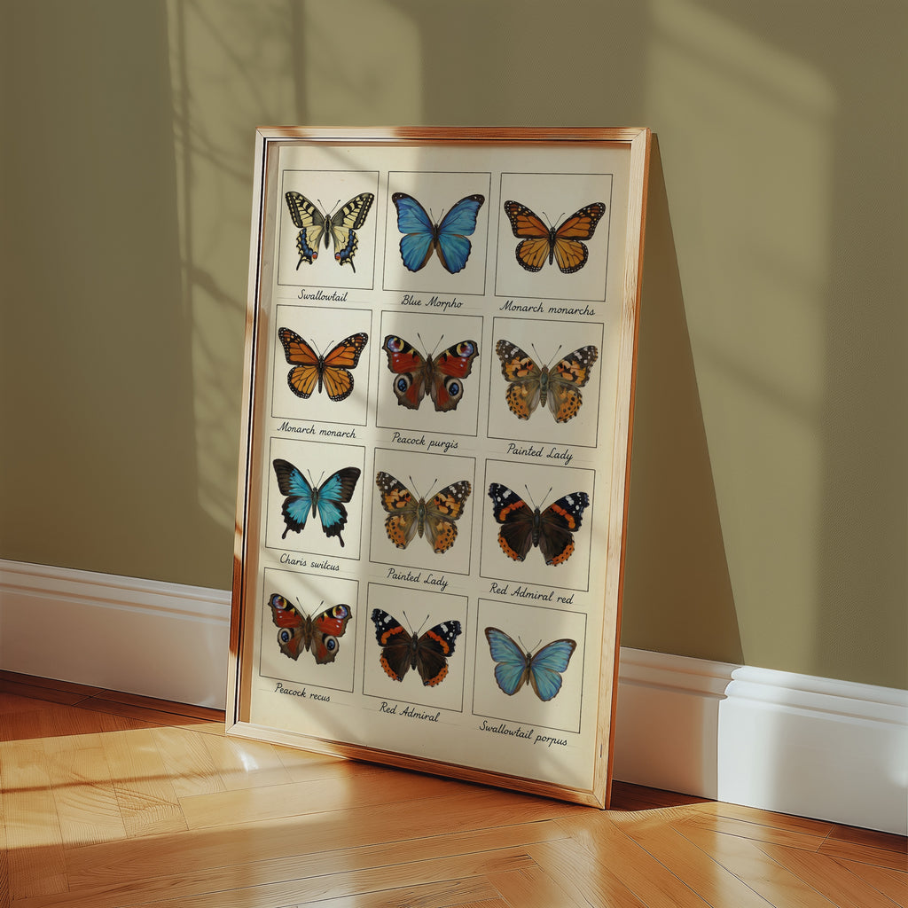 Butterfly Grid Poster – i rum 1