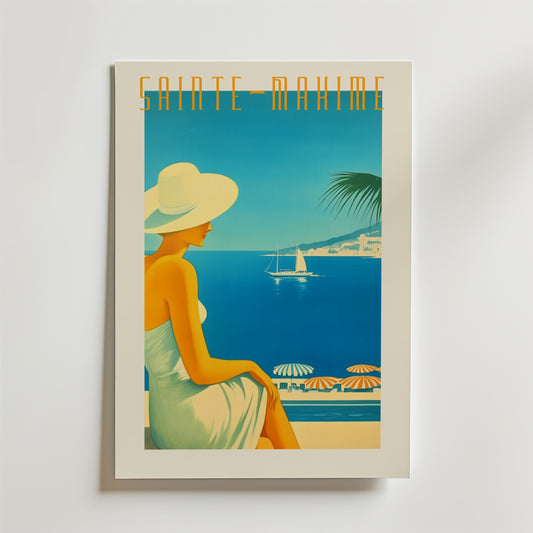 Sainte Mahime-plakat