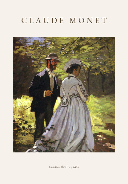 Claude Monet Lunch On The Grass Poster