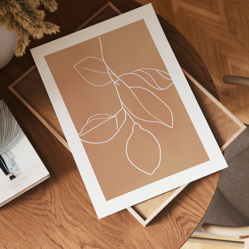 Simple Pear Poster