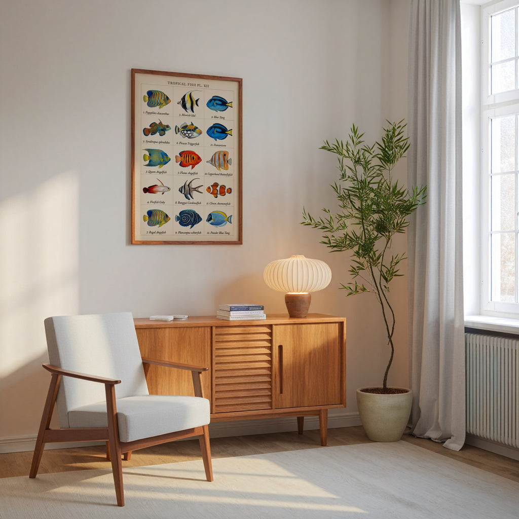 Tropical Fish Grid Poster – i rum 4