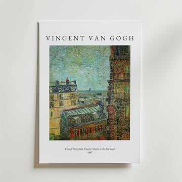 Bozettos Van Gogh View Of Paris Poster föreställer 