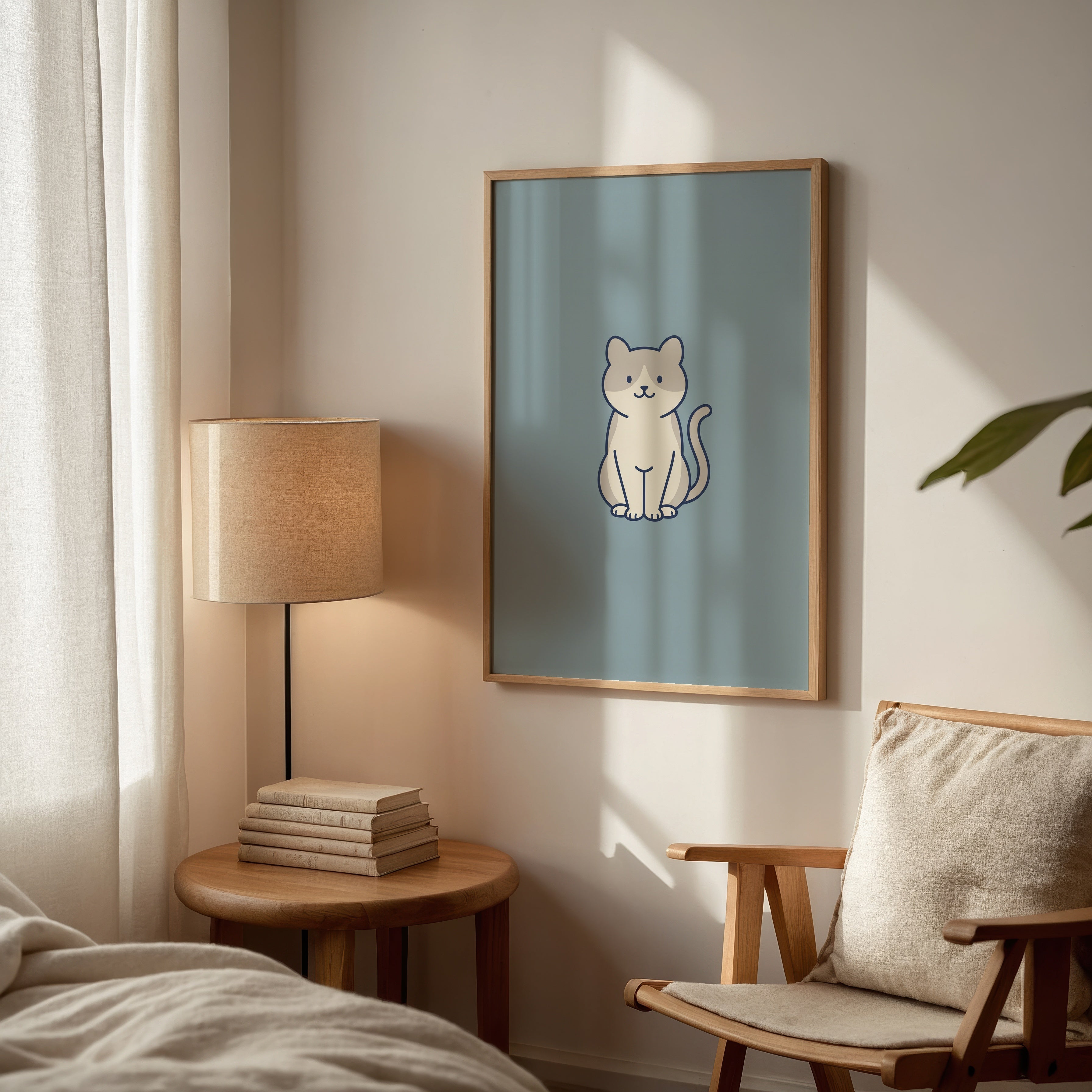 Bathroom Cat Poster – i rum 4