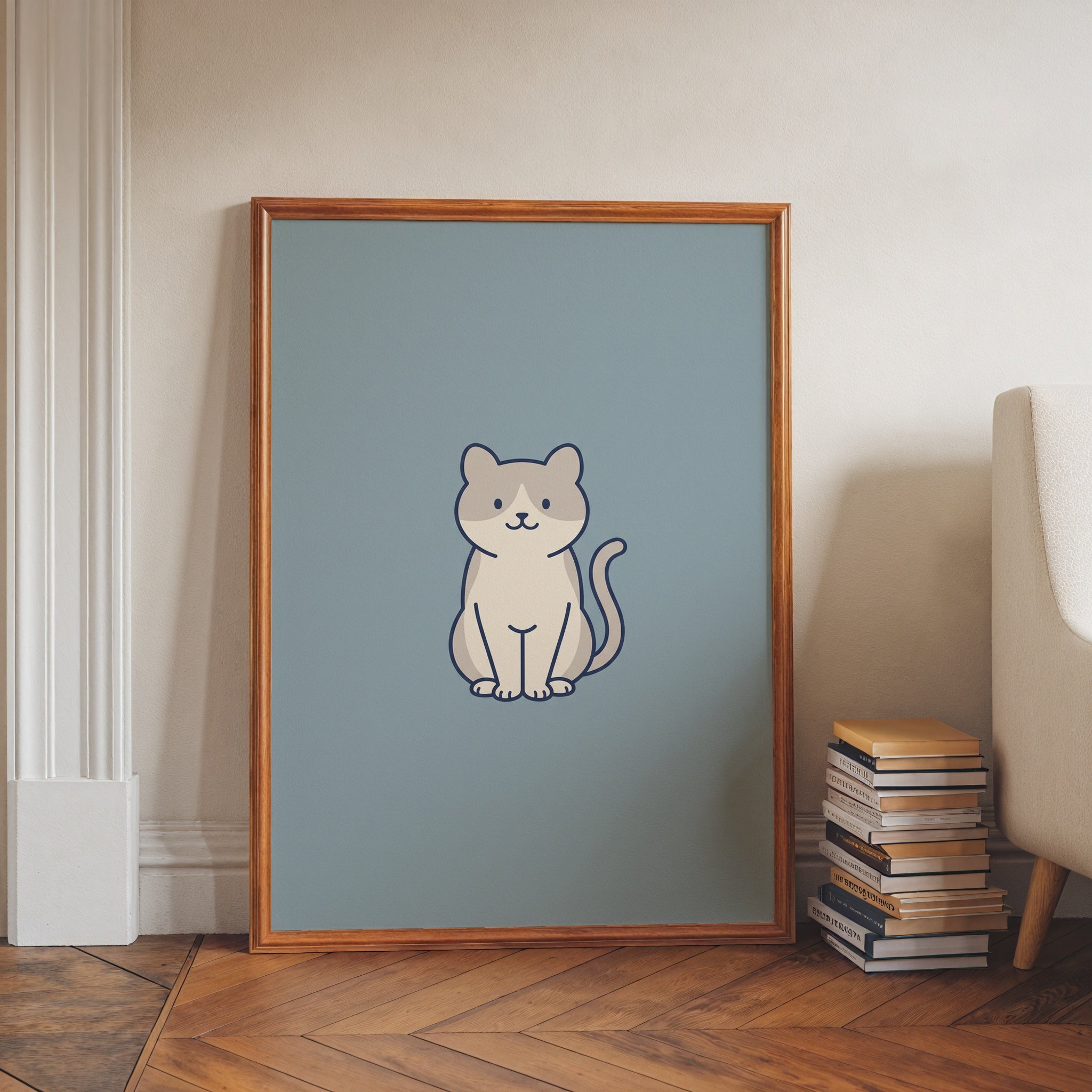 Bathroom Cat Poster – i rum 5