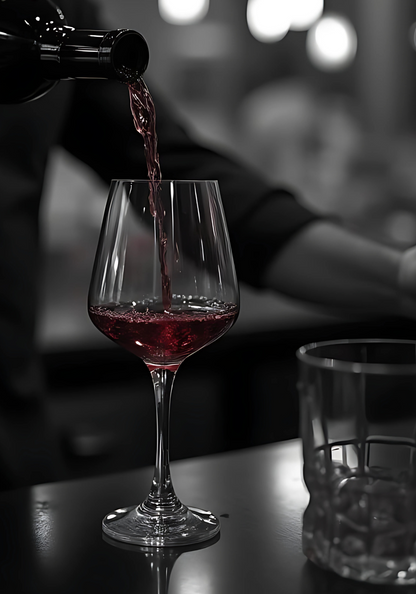 Pouring Passion Wine Poster