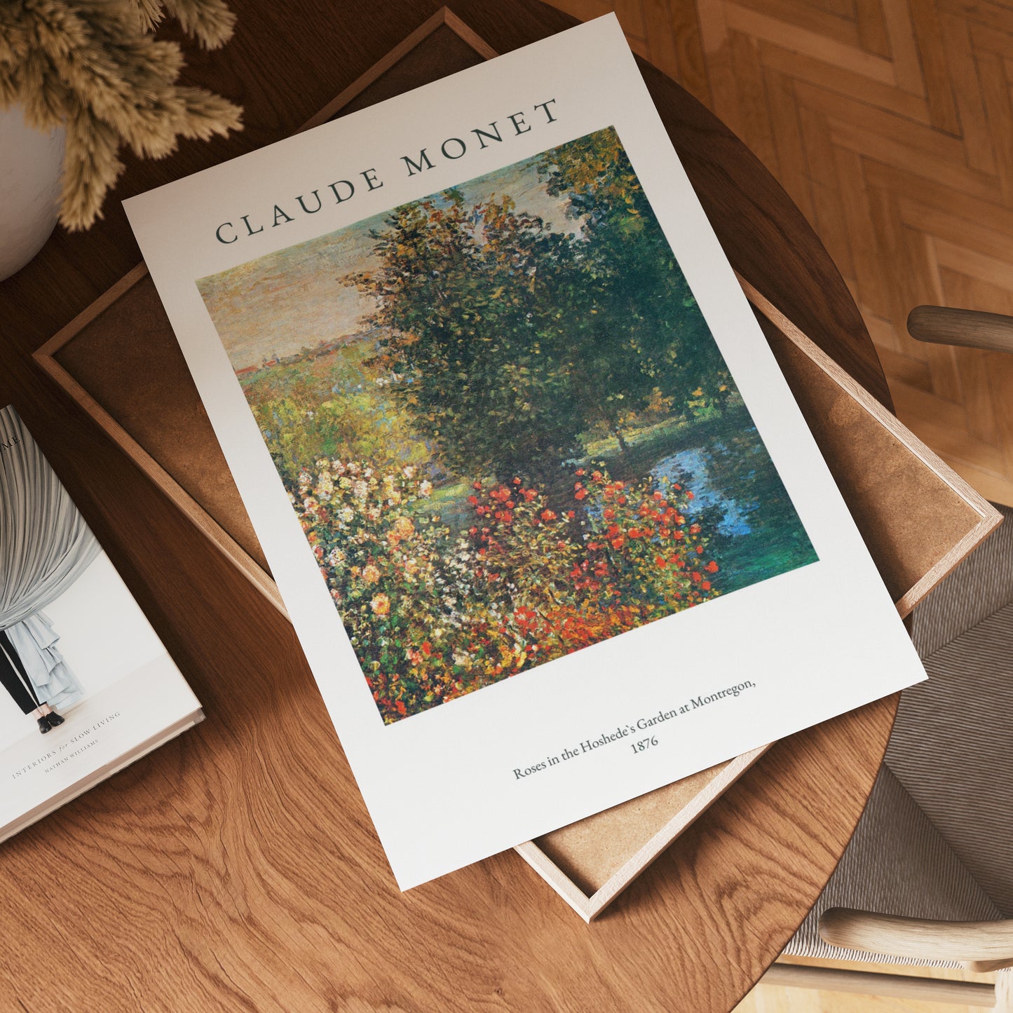 Claude Monet Have i Montregon Plakat