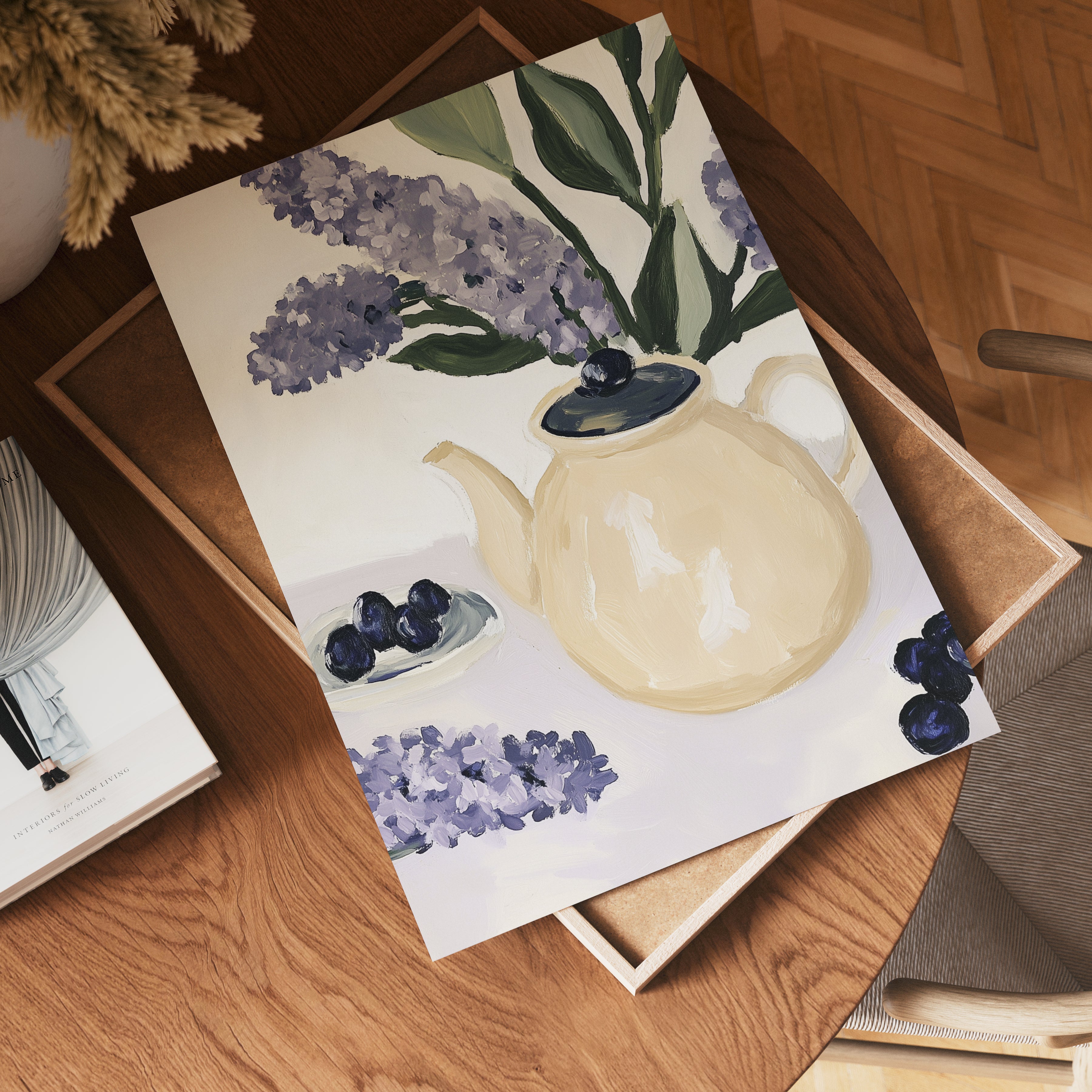 Cherry Blossom Pathway Poster