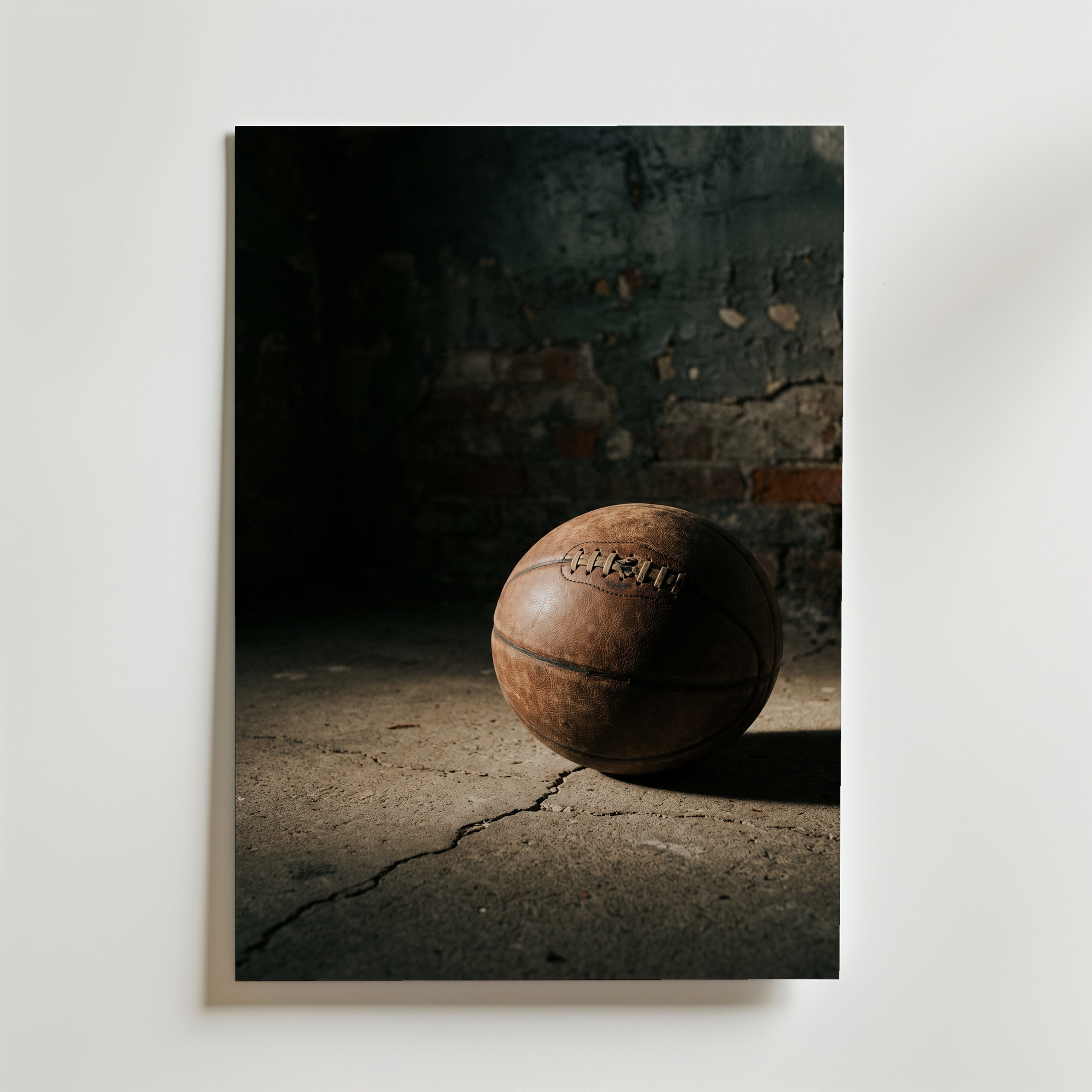 Basketball Poster – canvas utan passepartout