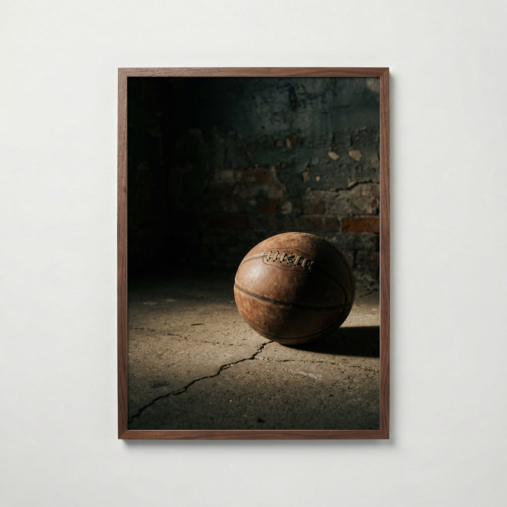 Basketball Poster – valnötsram