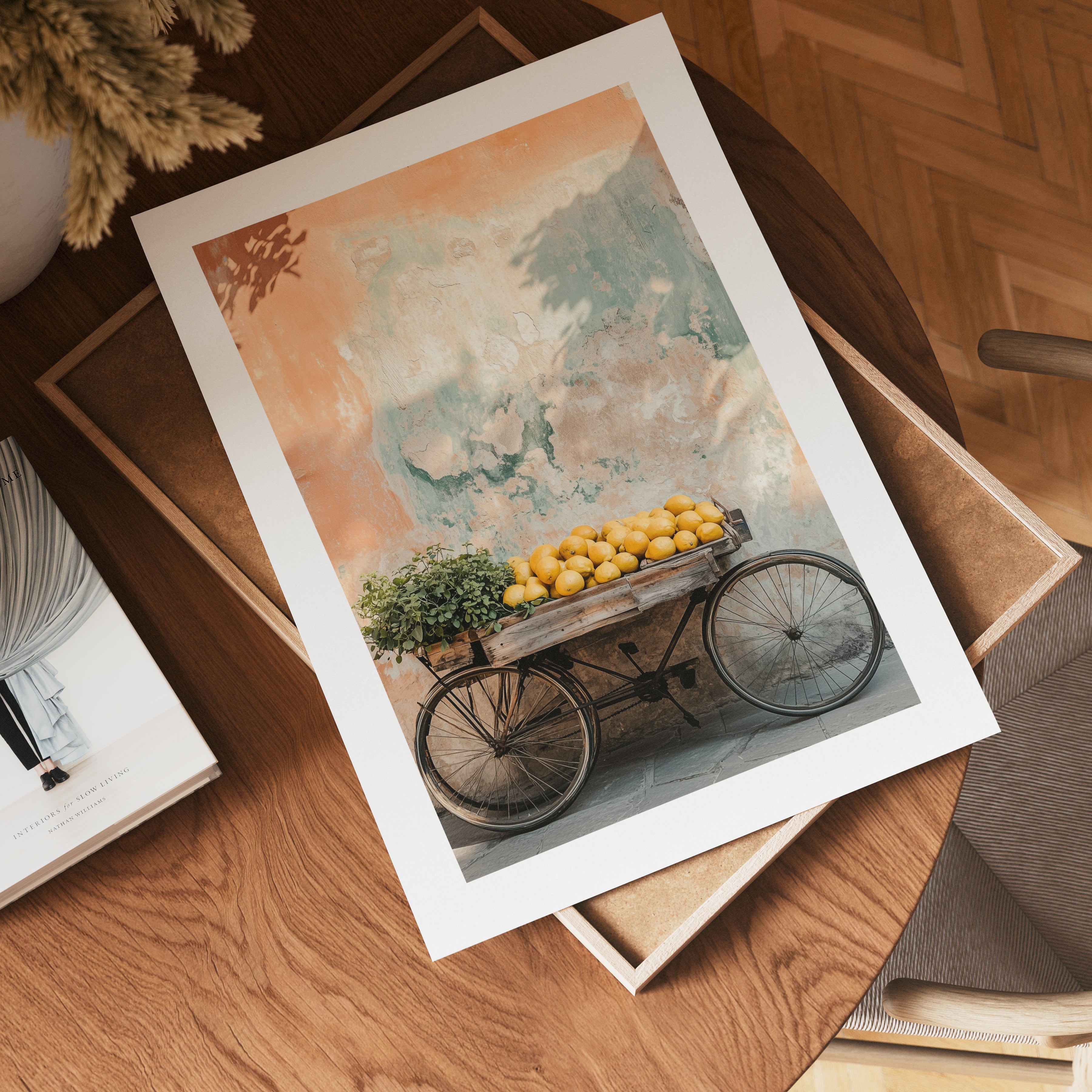 Wheels & Citrus Poster