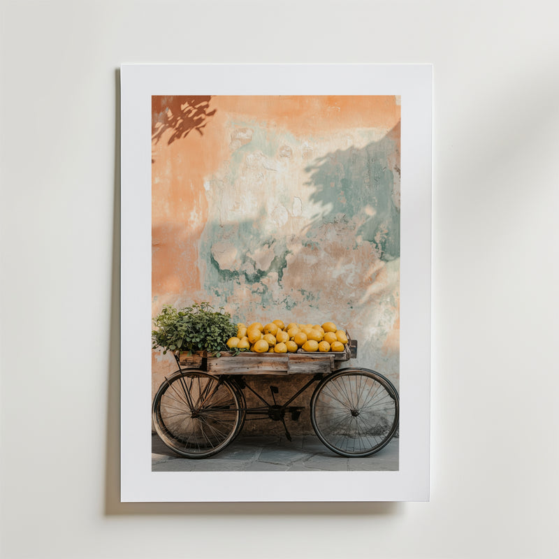 Wheels & Citrus Poster