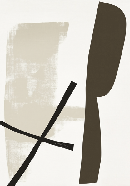 Abstract Balance Poster