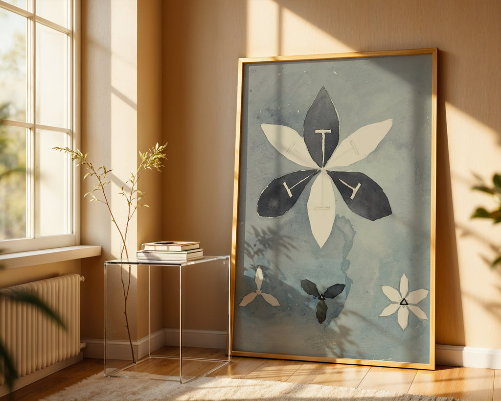 Hilma af Klint Petals of Reflection Poster