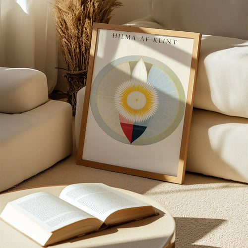 Hilma af Klint The Sun Within Poster