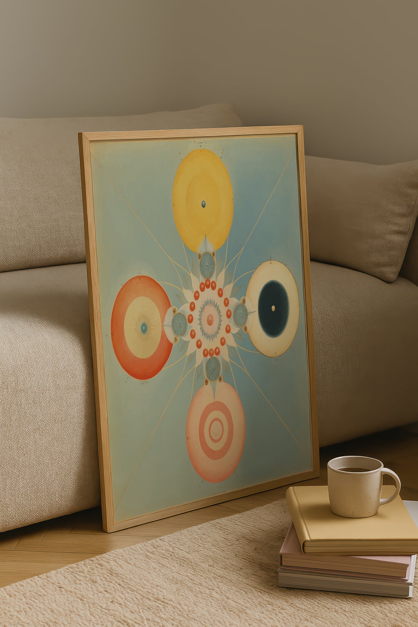 Hilma af Klint The Four Worlds Poster
