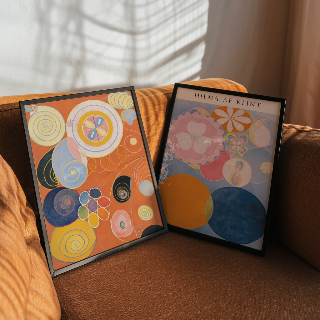 Bundle 2-pack Hilma Af Klint Spiritual Abstraction