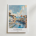 Florence Riverside Poster